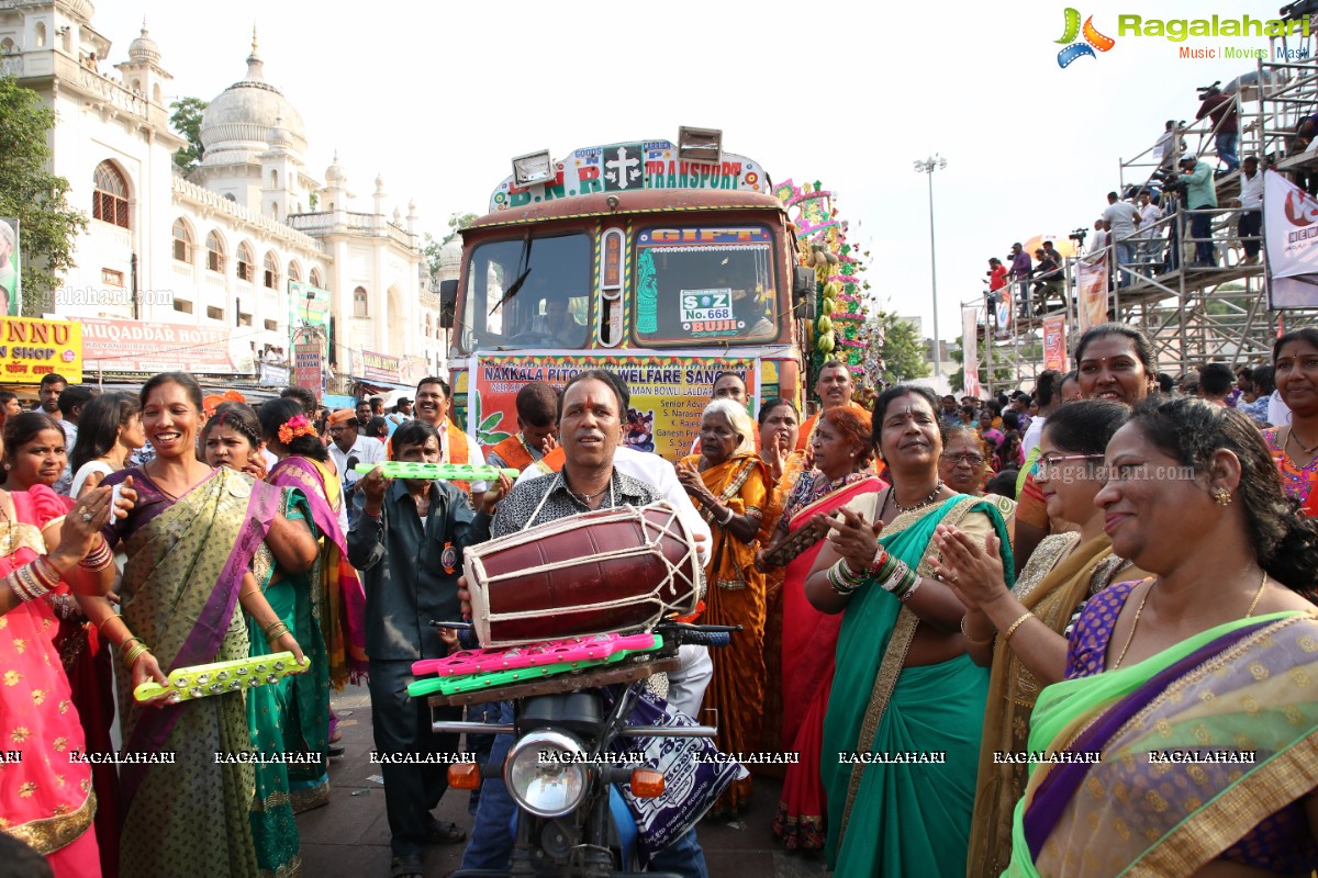 Ganesh Nimajjanam 2018 at Charminar Area, Hyderabad