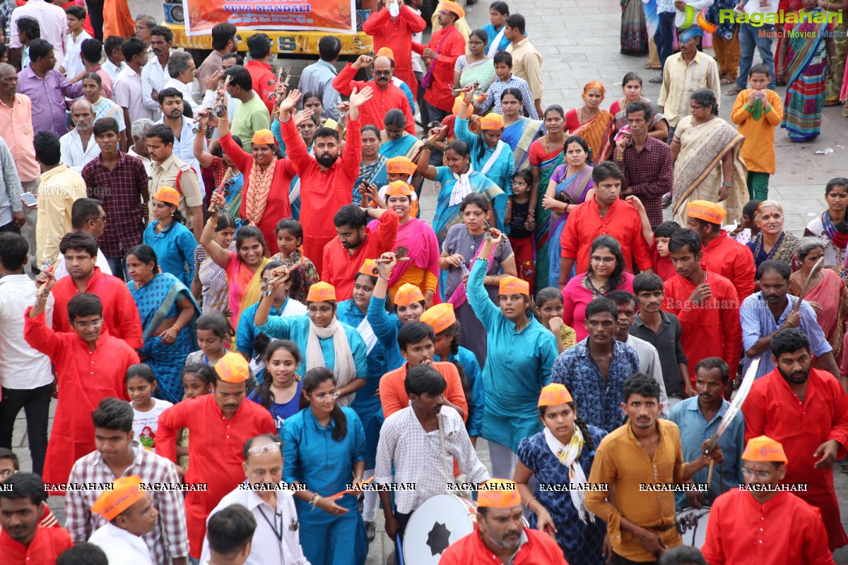 Ganesh Nimajjanam 2018 at Charminar Area, Hyderabad