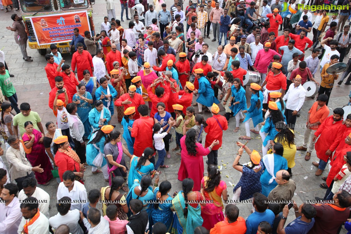 Ganesh Nimajjanam 2018 at Charminar Area, Hyderabad