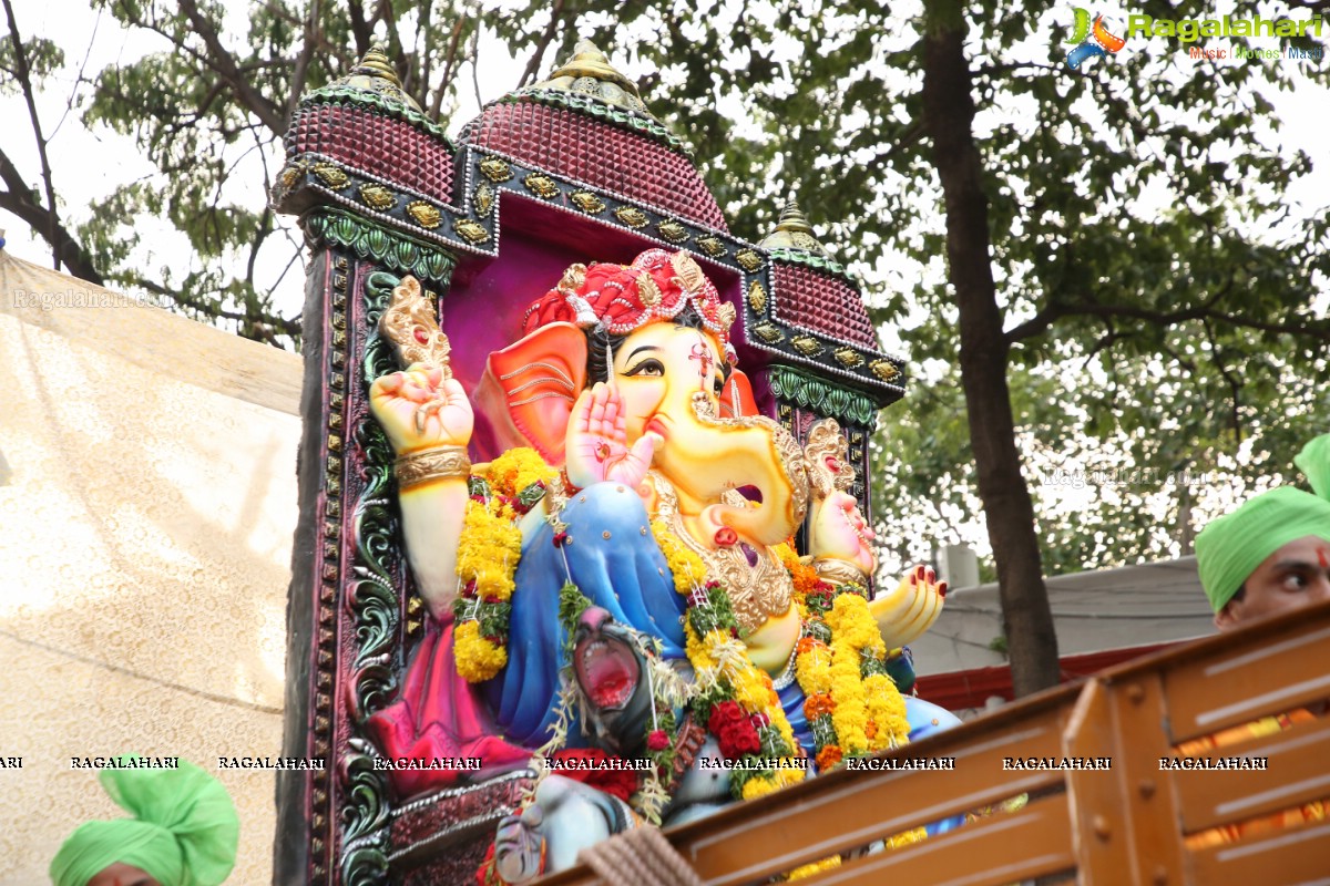 Ganesh Nimajjanam 2018 at Charminar Area, Hyderabad