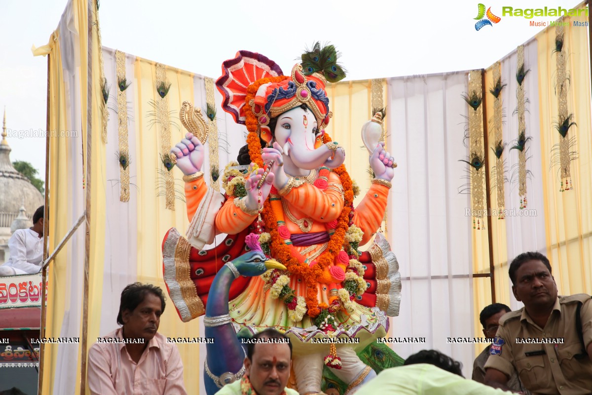 Ganesh Nimajjanam 2018 at Charminar Area, Hyderabad