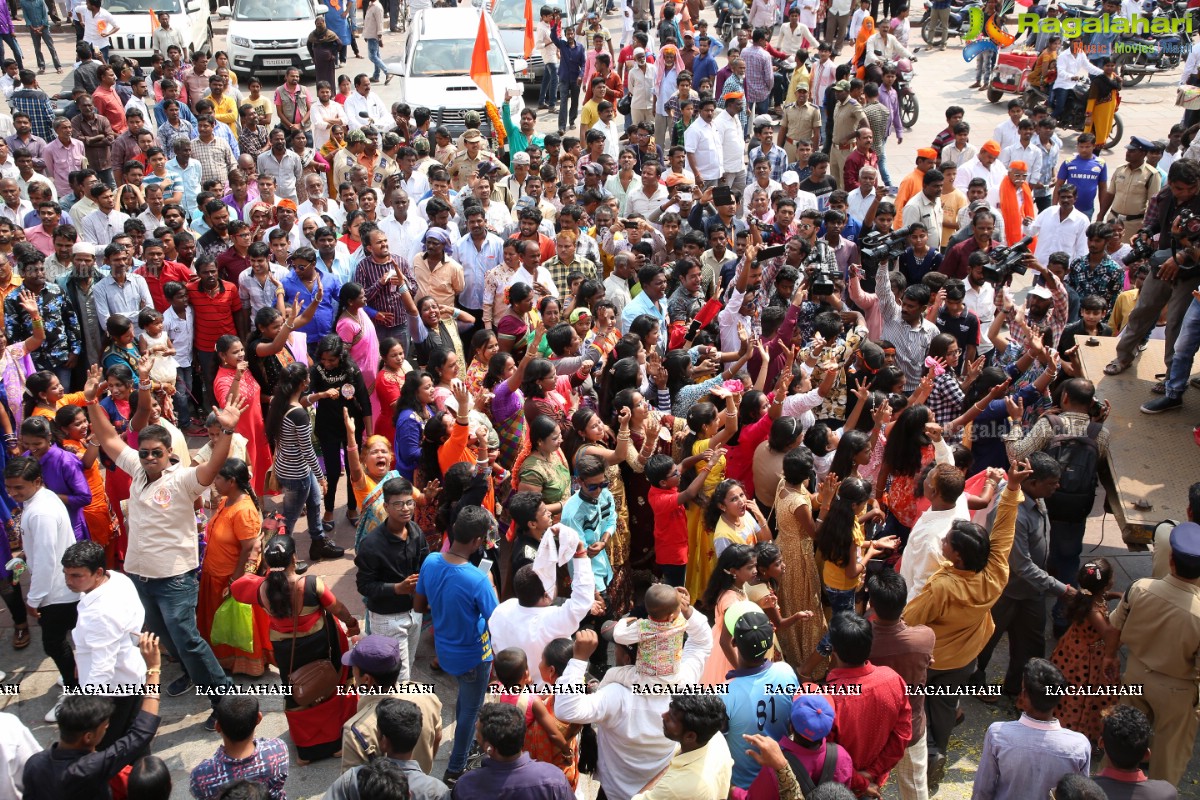 Ganesh Nimajjanam 2018 at Charminar Area, Hyderabad