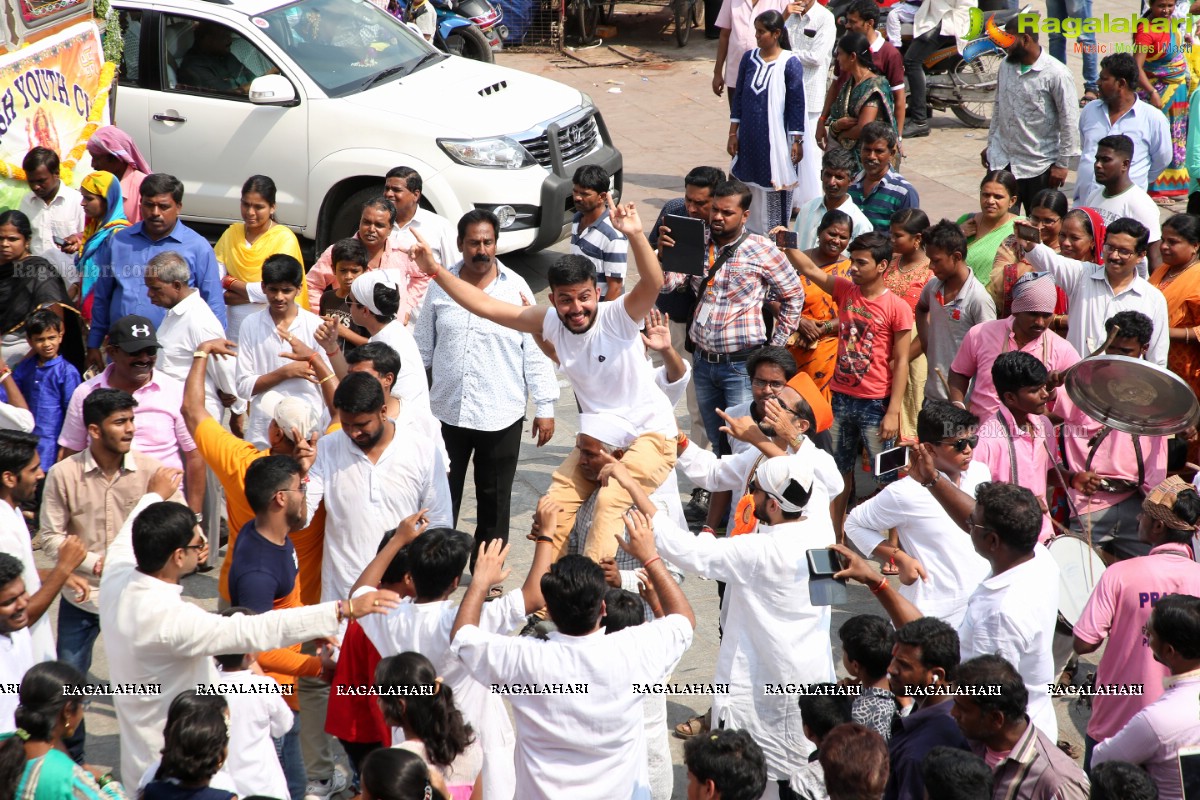 Ganesh Nimajjanam 2018 at Charminar Area, Hyderabad