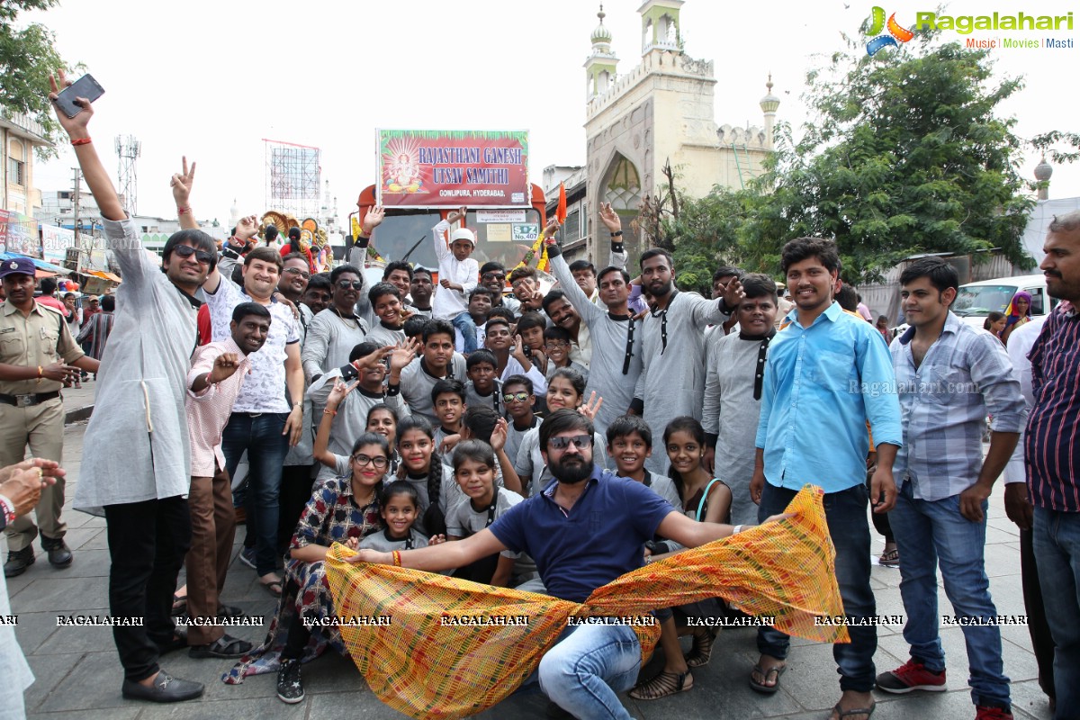 Ganesh Nimajjanam 2018 at Charminar Area, Hyderabad