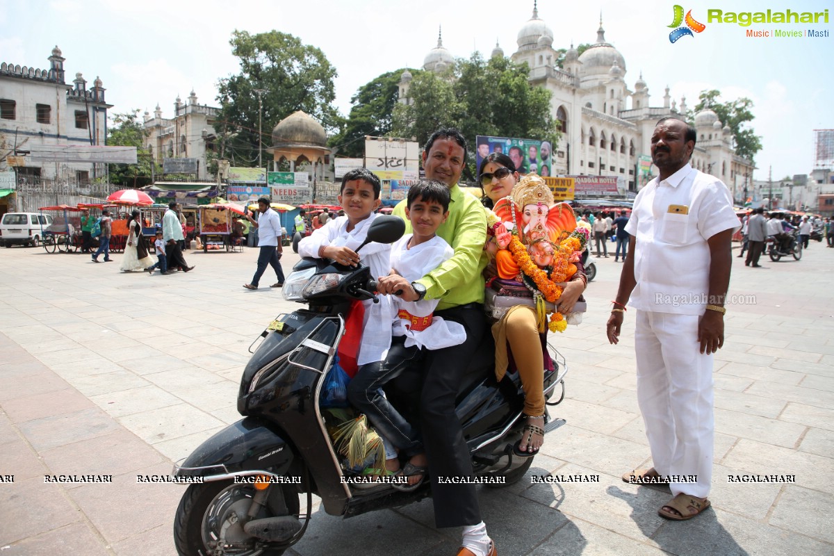 Ganesh Nimajjanam 2018 at Charminar Area, Hyderabad