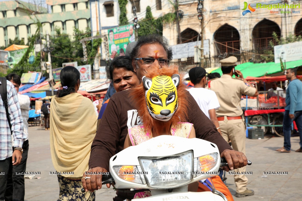 Ganesh Nimajjanam 2018 at Charminar Area, Hyderabad