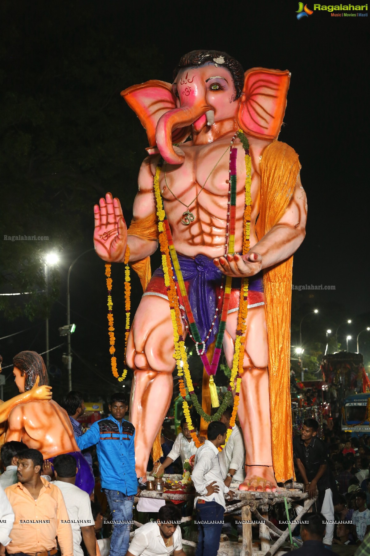 Ganesh Nimajjanam 2018 at Tankbund Area, Hyderabad