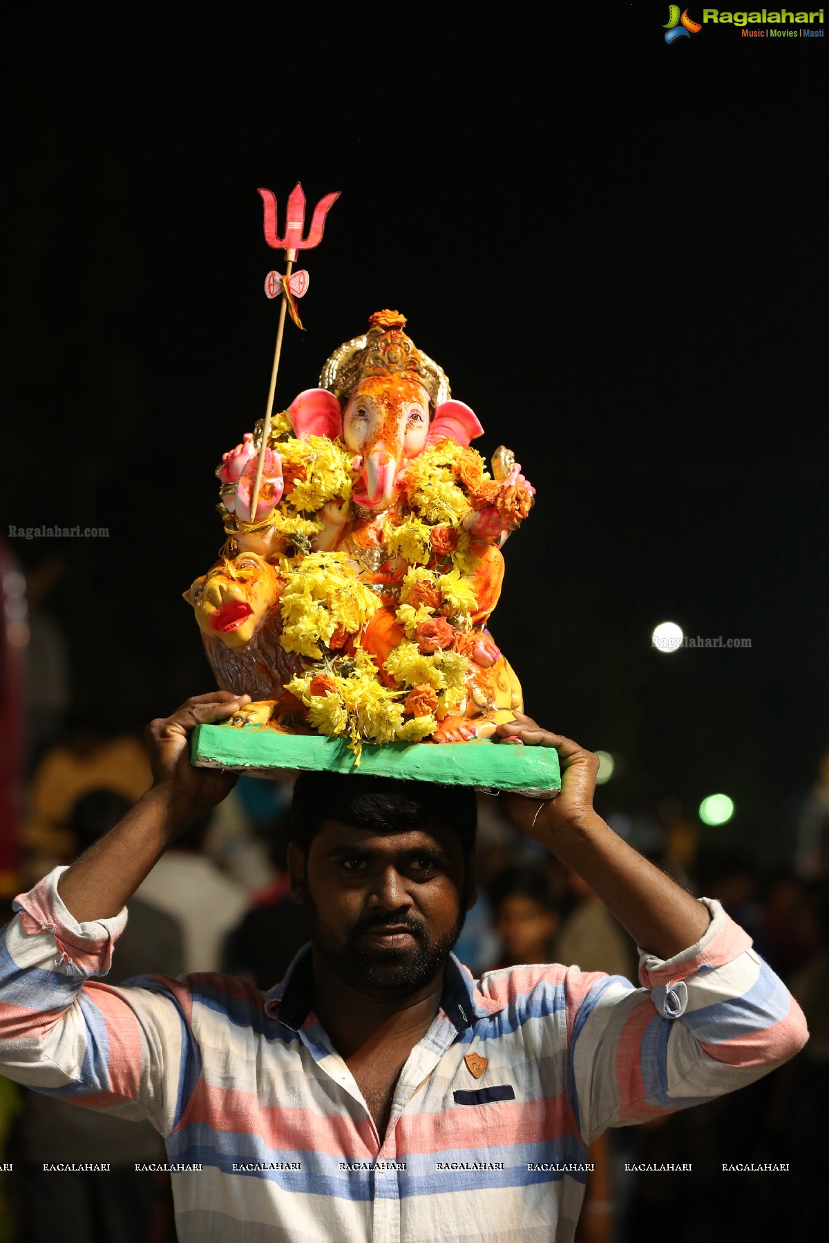 Ganesh Nimajjanam 2018 at Tankbund Area, Hyderabad