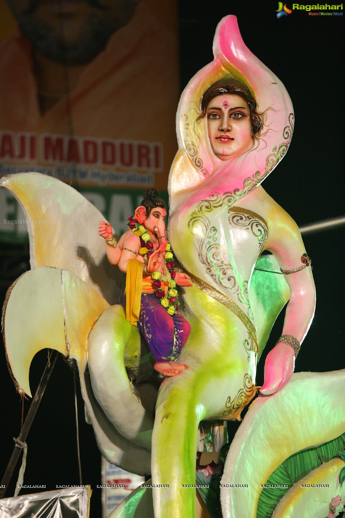 Ganesh Nimajjanam 2018 at Tankbund Area, Hyderabad