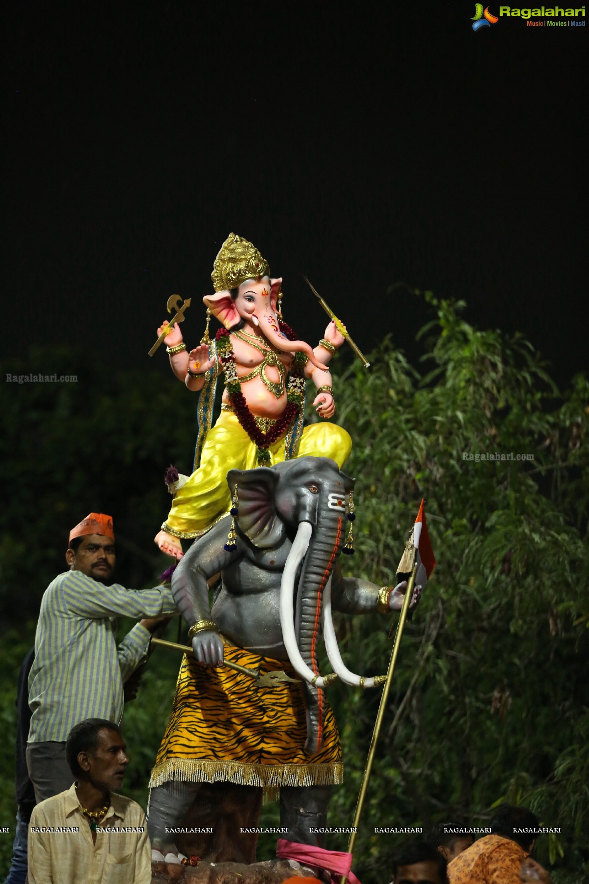 Ganesh Nimajjanam 2018 at Tankbund Area, Hyderabad