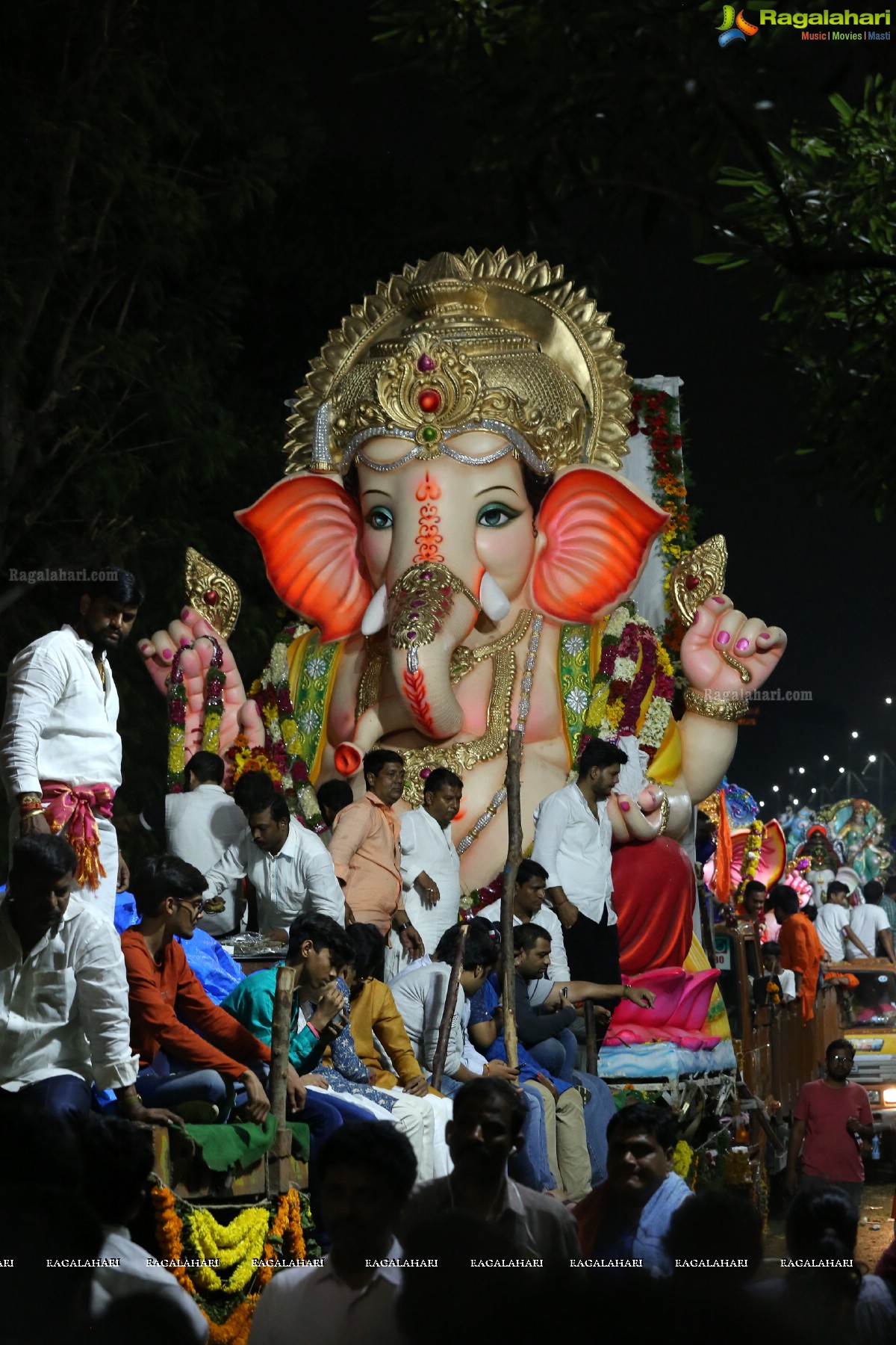 Ganesh Nimajjanam 2018 at Tankbund Area, Hyderabad