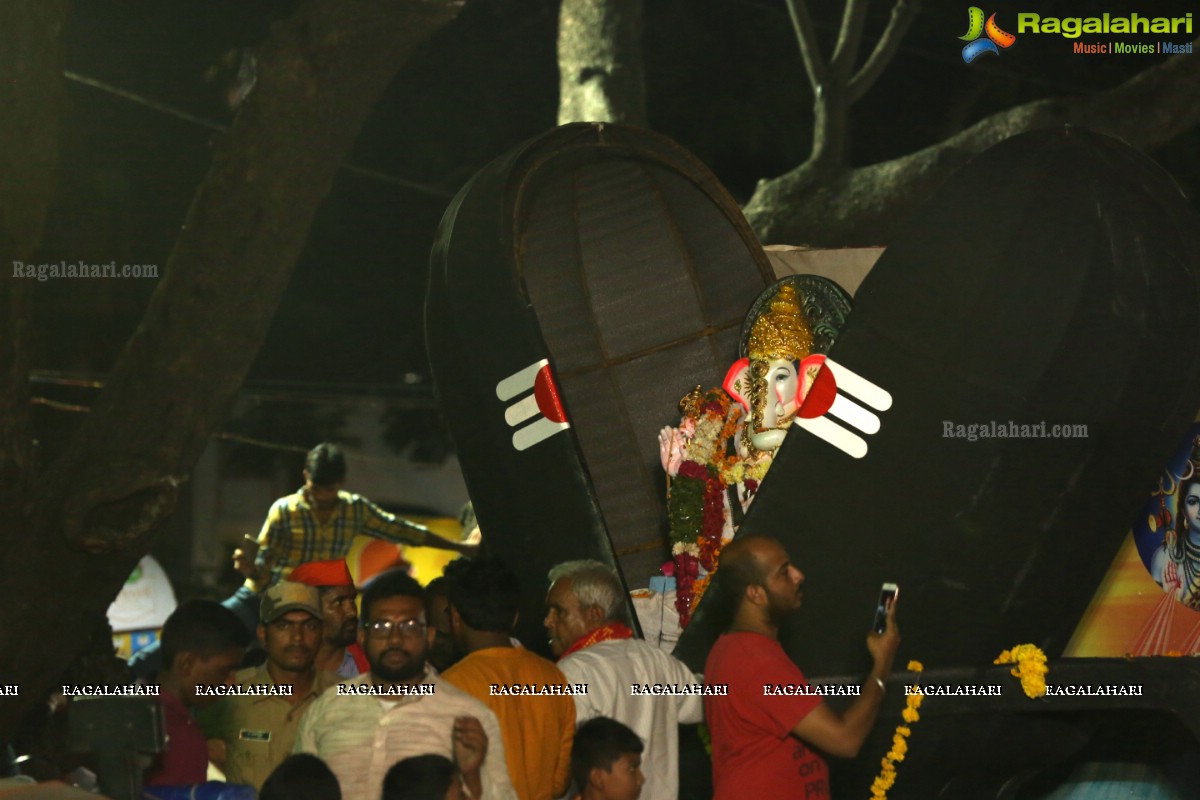 Ganesh Nimajjanam 2018 at Tankbund Area, Hyderabad