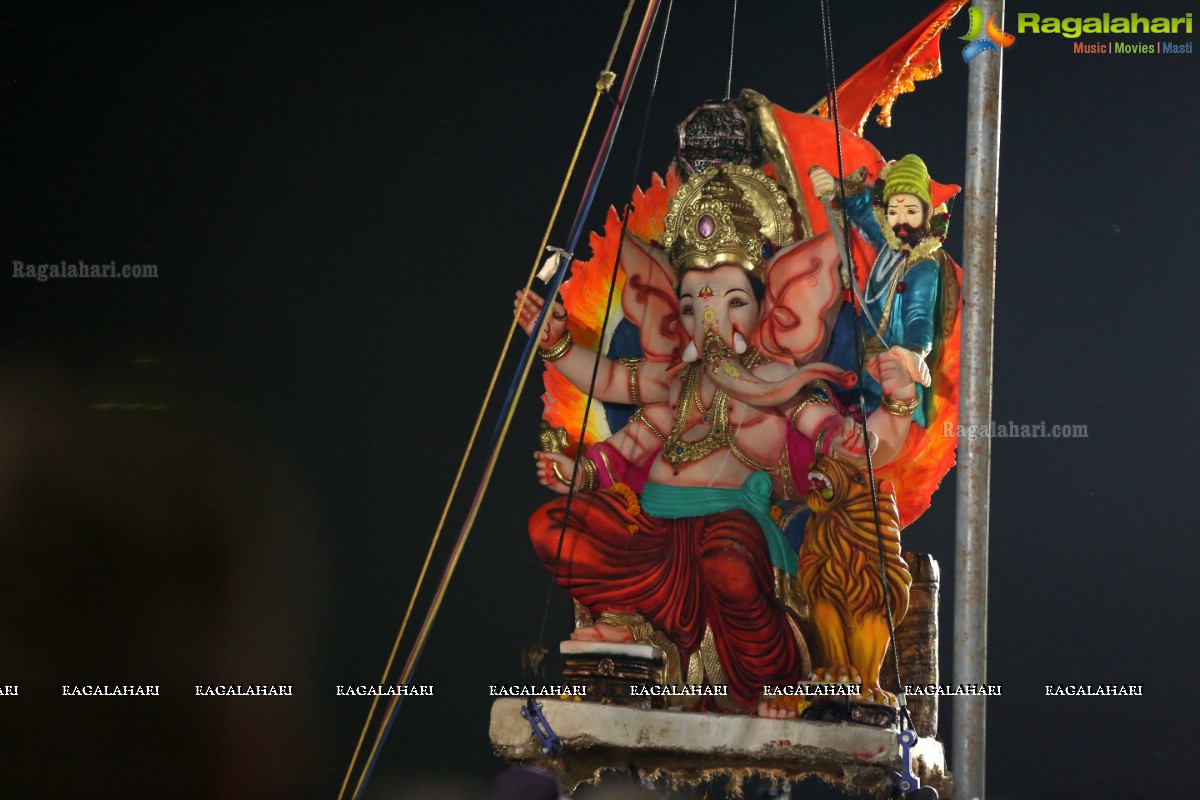 Ganesh Nimajjanam 2018 at Tankbund Area, Hyderabad