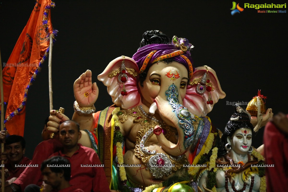 Ganesh Nimajjanam 2018 at Tankbund Area, Hyderabad