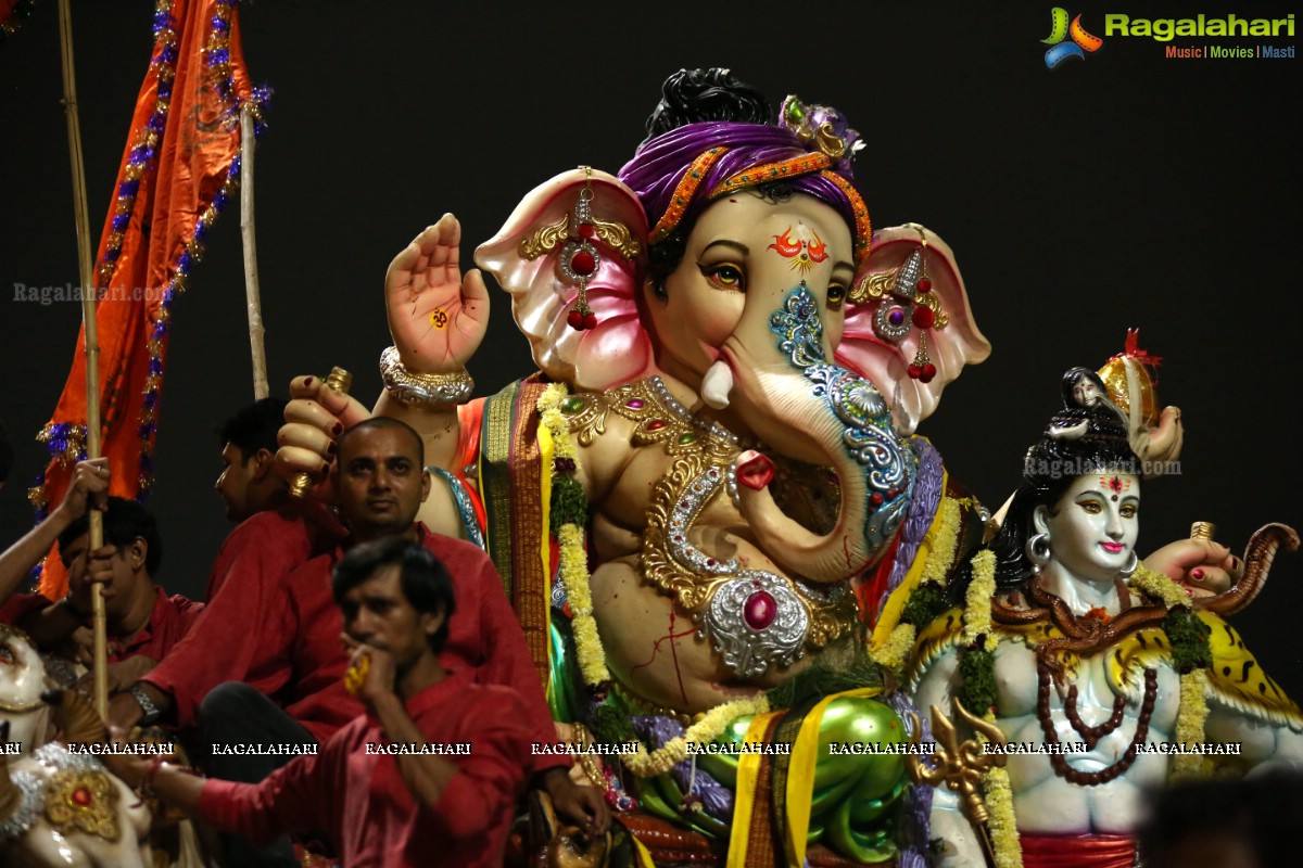 Ganesh Nimajjanam 2018 at Tankbund Area, Hyderabad