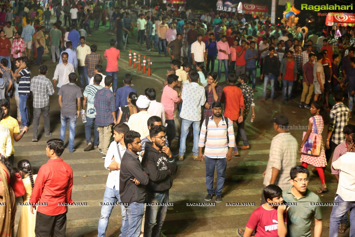Ganesh Nimajjanam 2018 at Tankbund Area, Hyderabad
