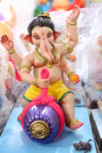 Hyderabad Ganesh Idols 2018