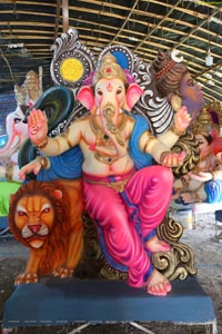 Hyderabad Ganesh Idols 2018