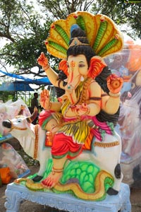 Hyderabad Ganesh Idols 2018