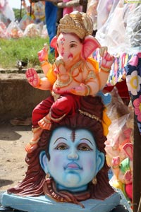 Hyderabad Ganesh Idols 2018