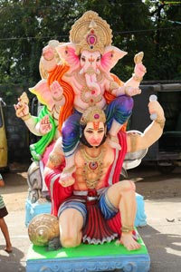 Hyderabad Ganesh Idols 2018