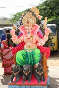 Hyderabad Ganesh Idols 2018