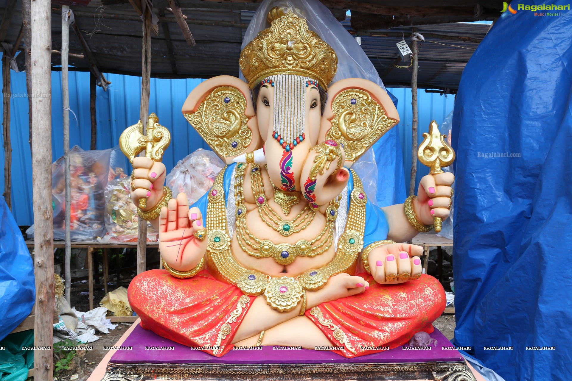 Hyderabad Ganesh Idols 2018 (High Definition)