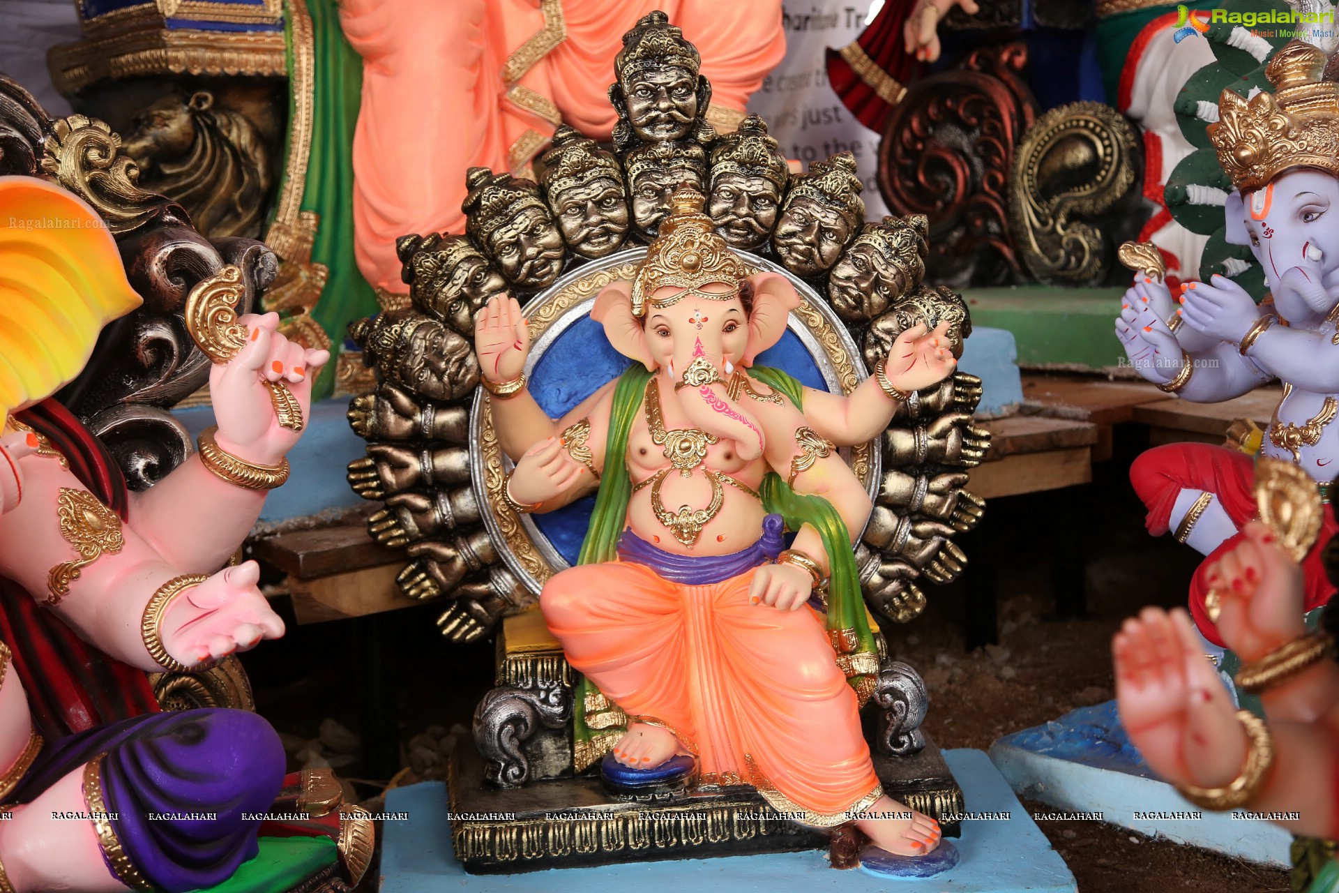 Hyderabad Ganesh Idols 2018 (High Definition)