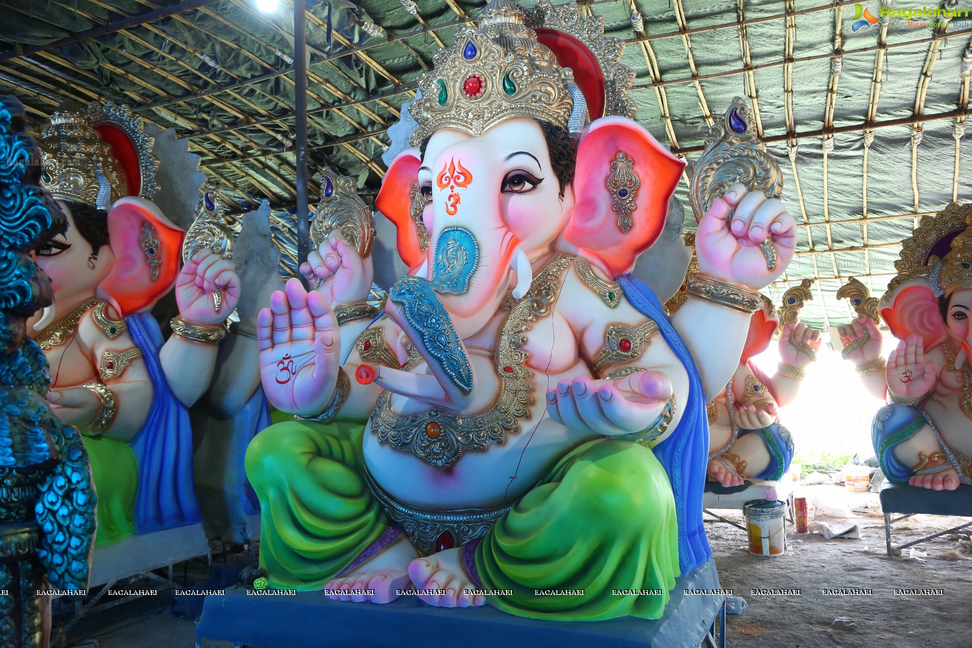 Hyderabad Ganesh Idols 2018 (High Definition)