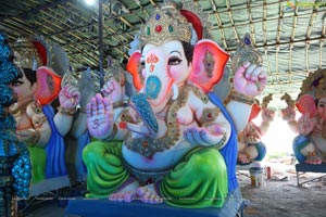 Hyderabad Ganesh Idols 2018