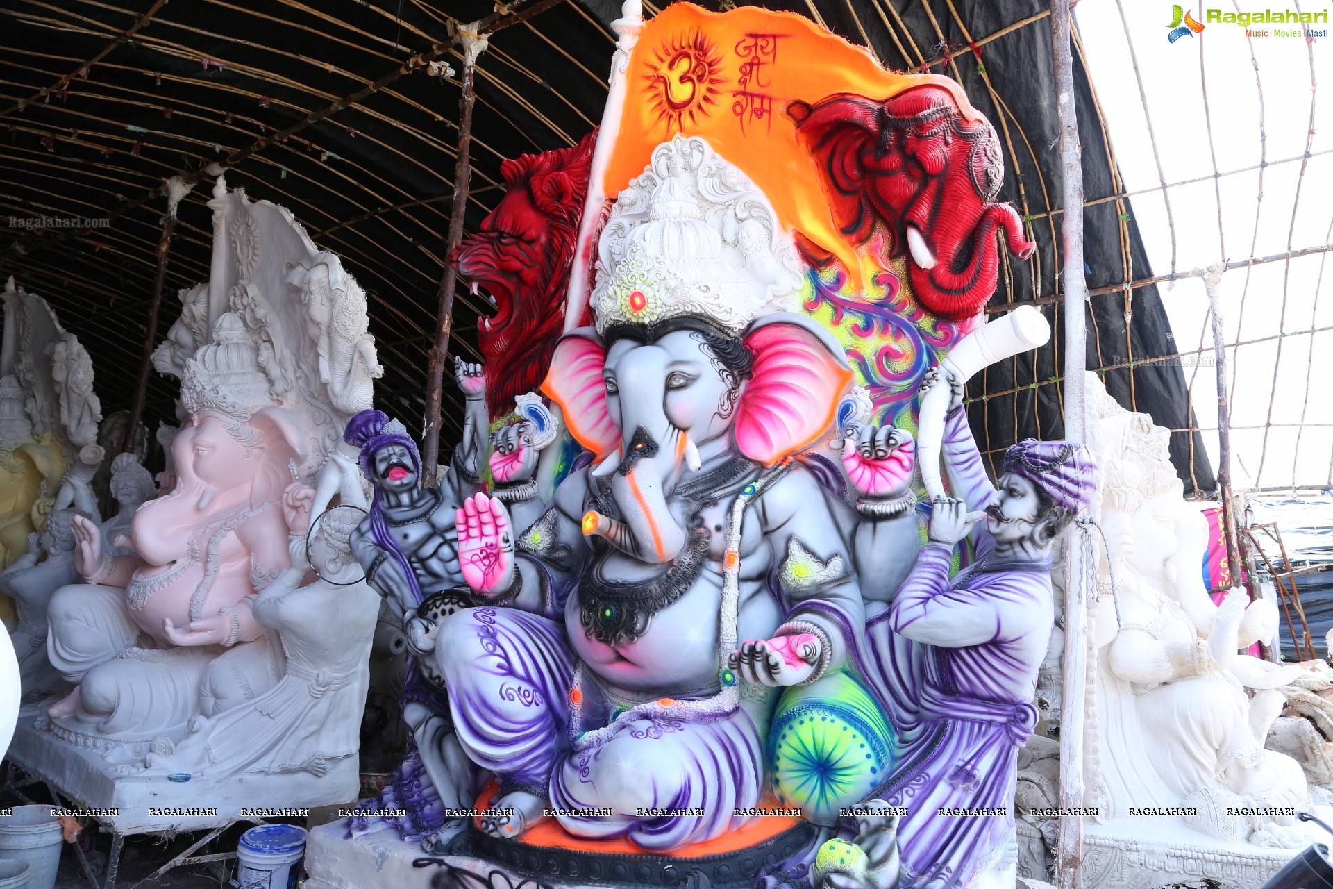 Hyderabad Ganesh Idols 2018 (High Definition)