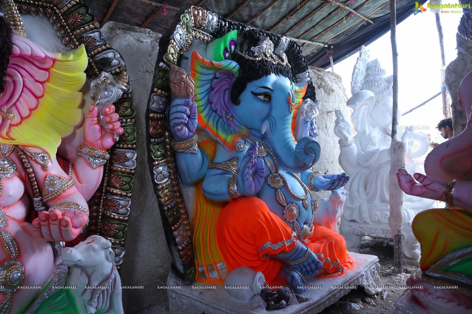 Hyderabad Ganesh Idols 2018 (High Definition)