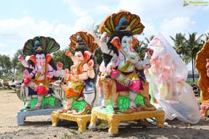 Hyderabad Ganesh Idols 2018