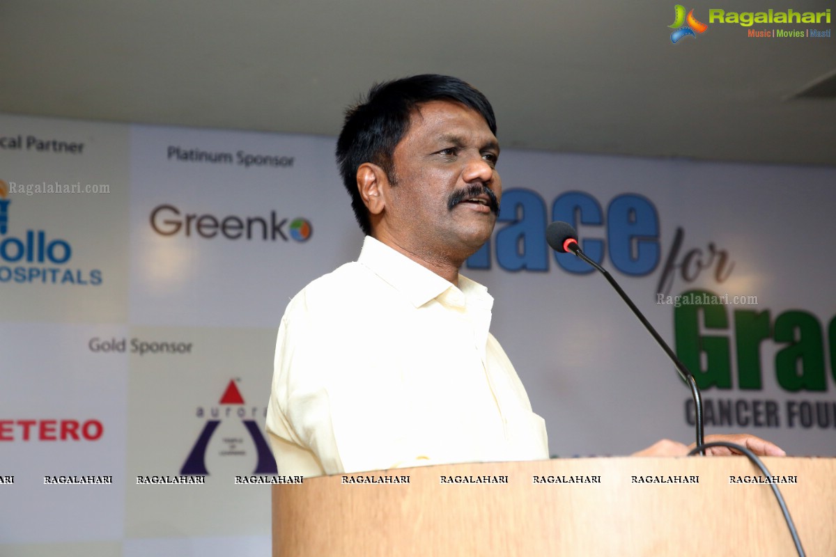 Grace Cancer Foundation Press Conference at Hotel Daspalla, Hyderabad