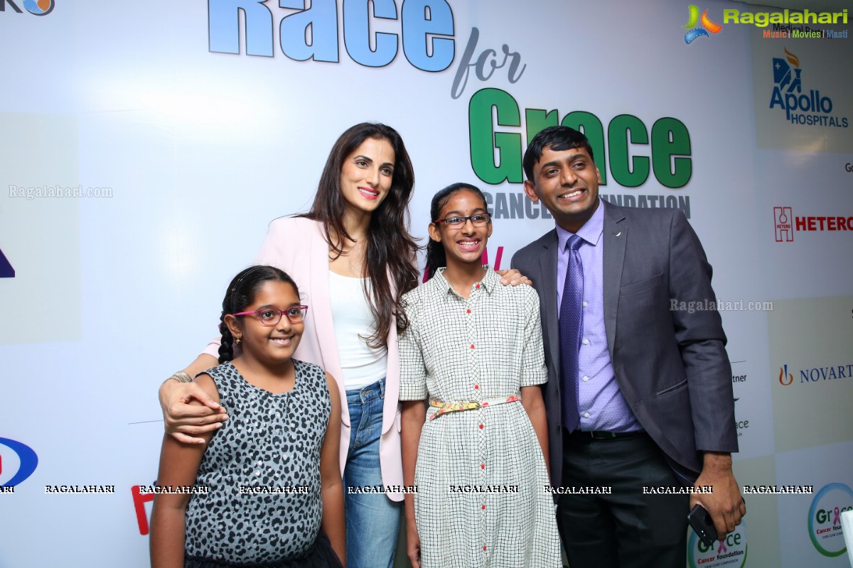Grace Cancer Foundation Press Conference at Hotel Daspalla, Hyderabad