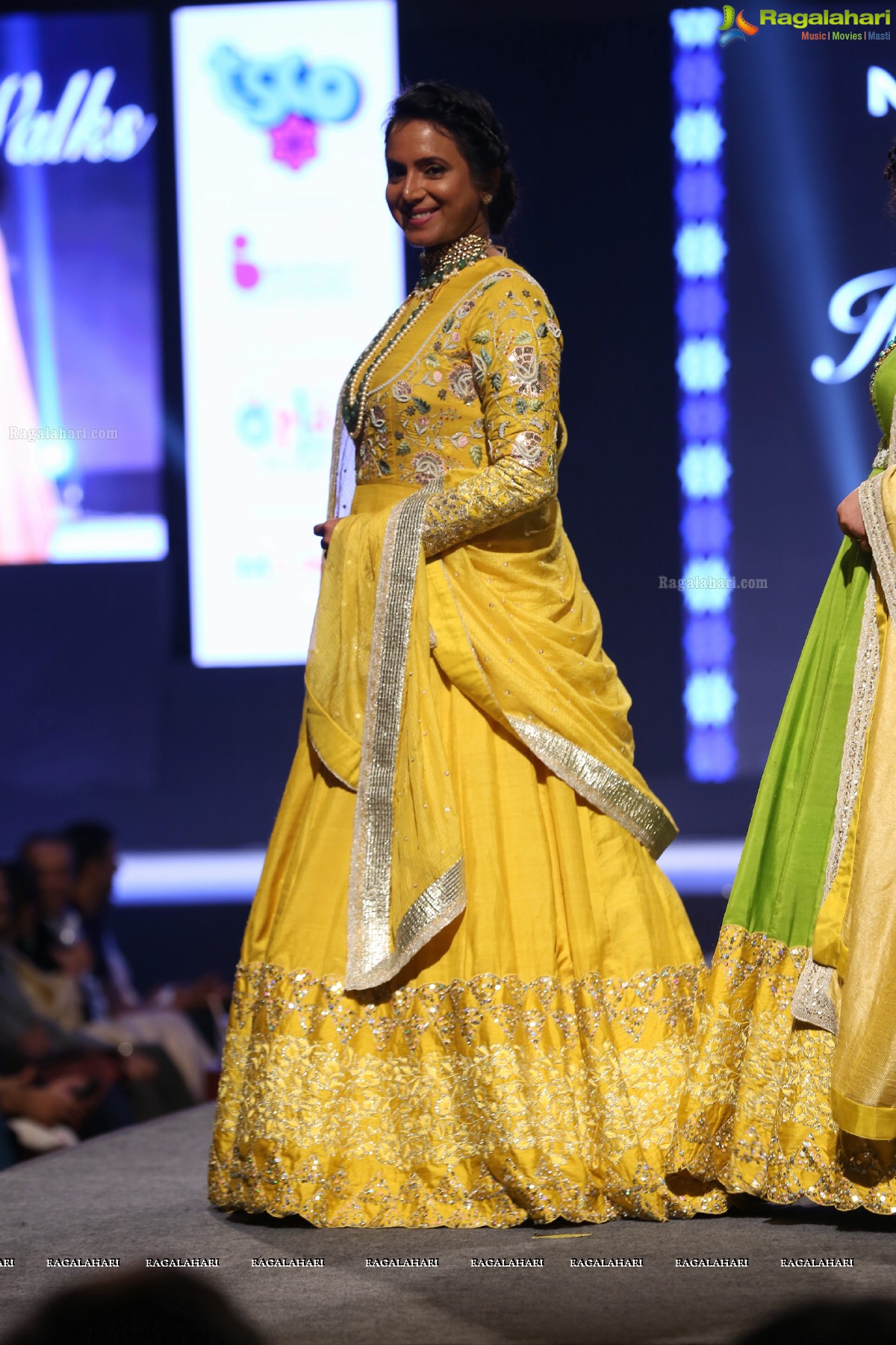 Hyderabad Walks for Heal-a-Child - Annual Fashion Show 2018 at HICC, Hyderabad