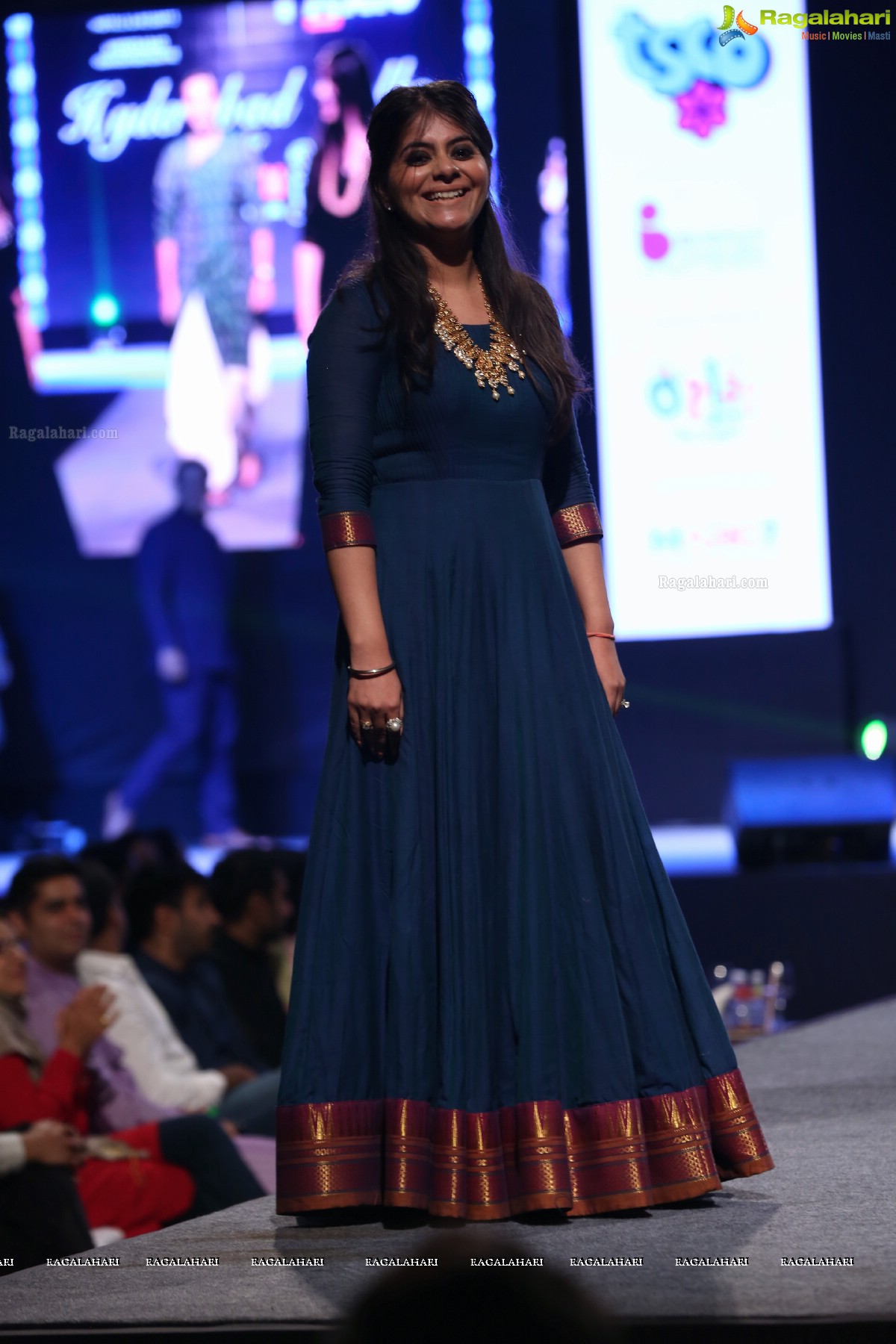 Hyderabad Walks for Heal-a-Child - Annual Fashion Show 2018 at HICC, Hyderabad