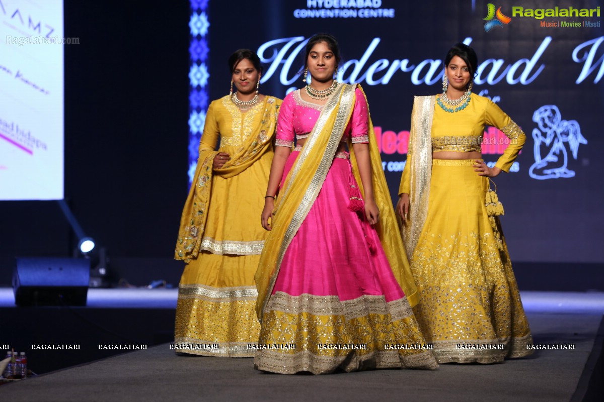 Hyderabad Walks for Heal-a-Child - Annual Fashion Show 2018 at HICC, Hyderabad