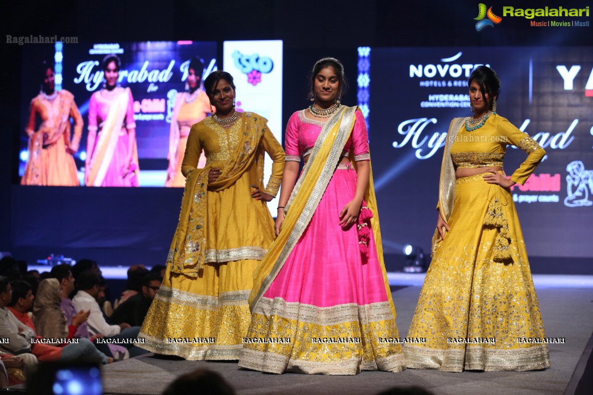 Hyderabad Walks for Heal-a-Child - Annual Fashion Show 2018 at HICC, Hyderabad