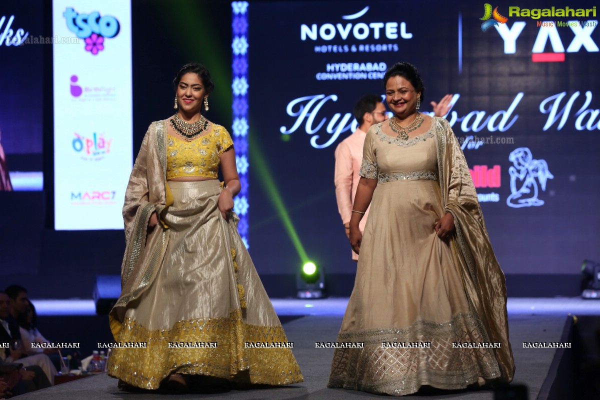 Hyderabad Walks for Heal-a-Child - Annual Fashion Show 2018 at HICC, Hyderabad