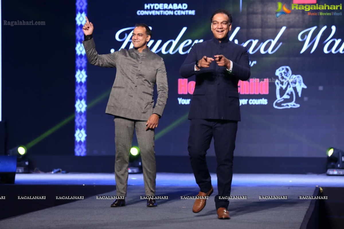 Hyderabad Walks for Heal-a-Child - Annual Fashion Show 2018 at HICC, Hyderabad