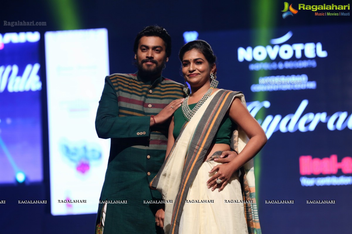 Hyderabad Walks for Heal-a-Child - Annual Fashion Show 2018 at HICC, Hyderabad