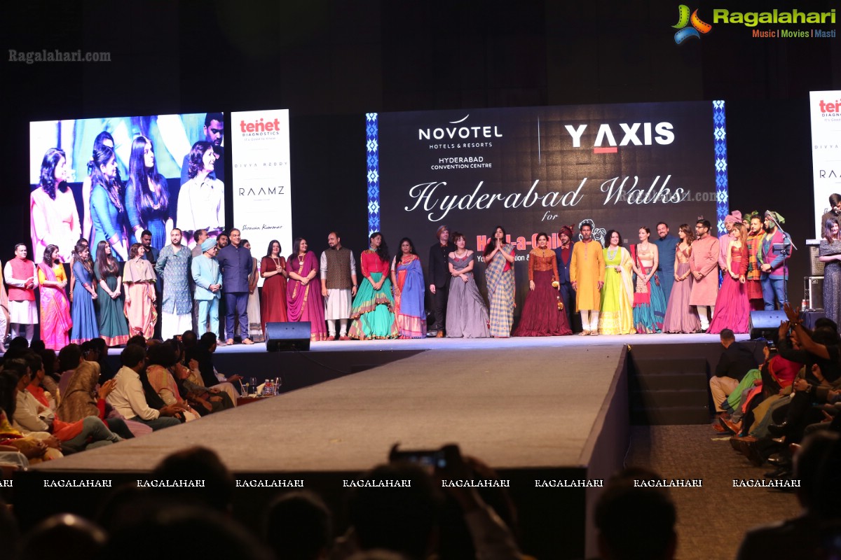 Hyderabad Walks for Heal-a-Child - Annual Fashion Show 2018 at HICC, Hyderabad