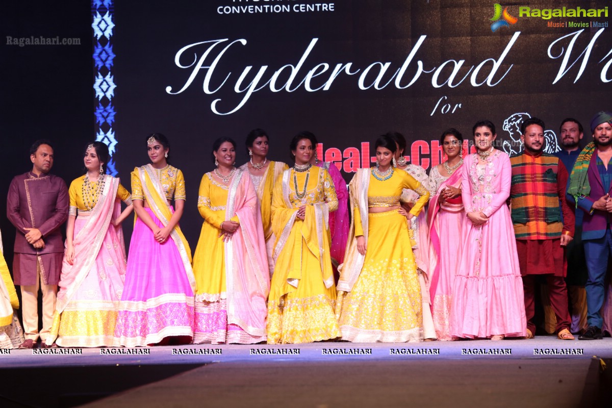 Hyderabad Walks for Heal-a-Child - Annual Fashion Show 2018 at HICC, Hyderabad