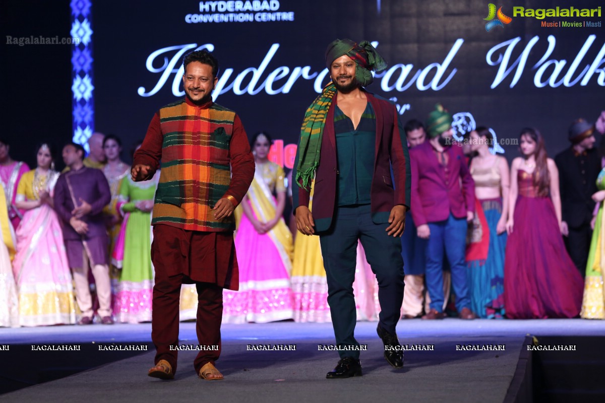 Hyderabad Walks for Heal-a-Child - Annual Fashion Show 2018 at HICC, Hyderabad