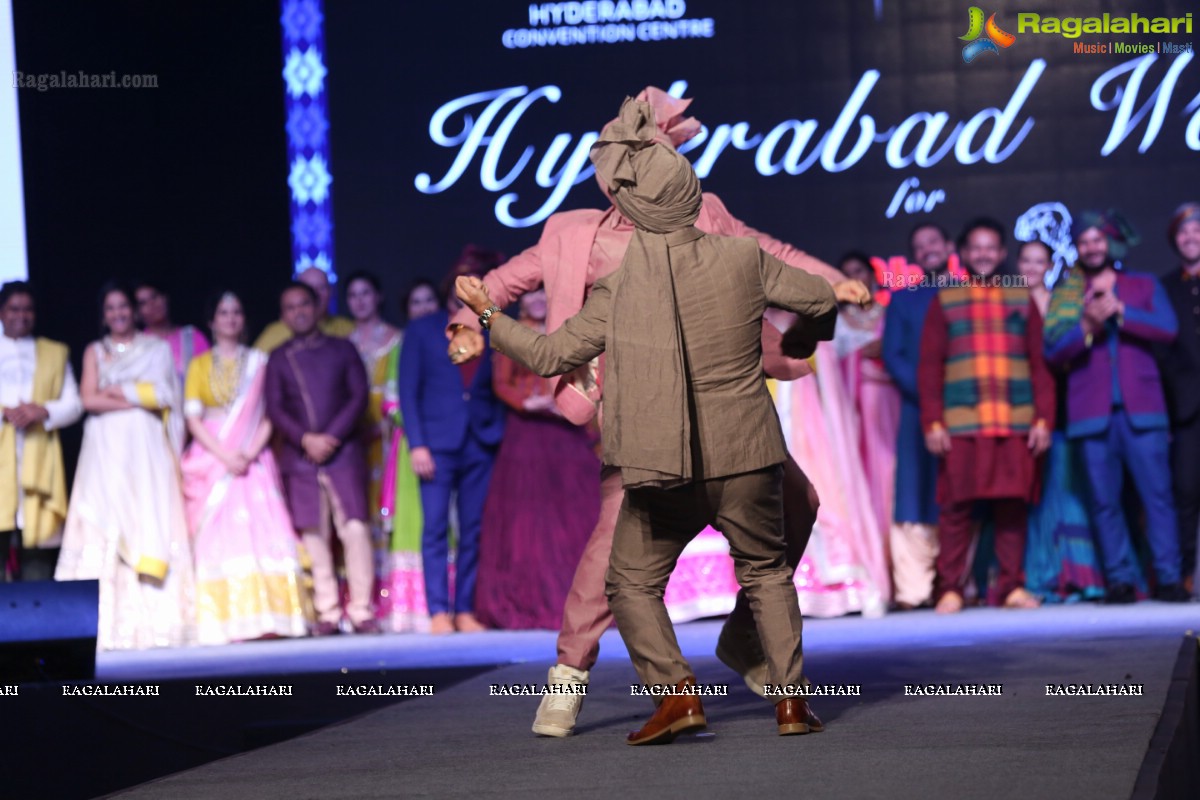 Hyderabad Walks for Heal-a-Child - Annual Fashion Show 2018 at HICC, Hyderabad