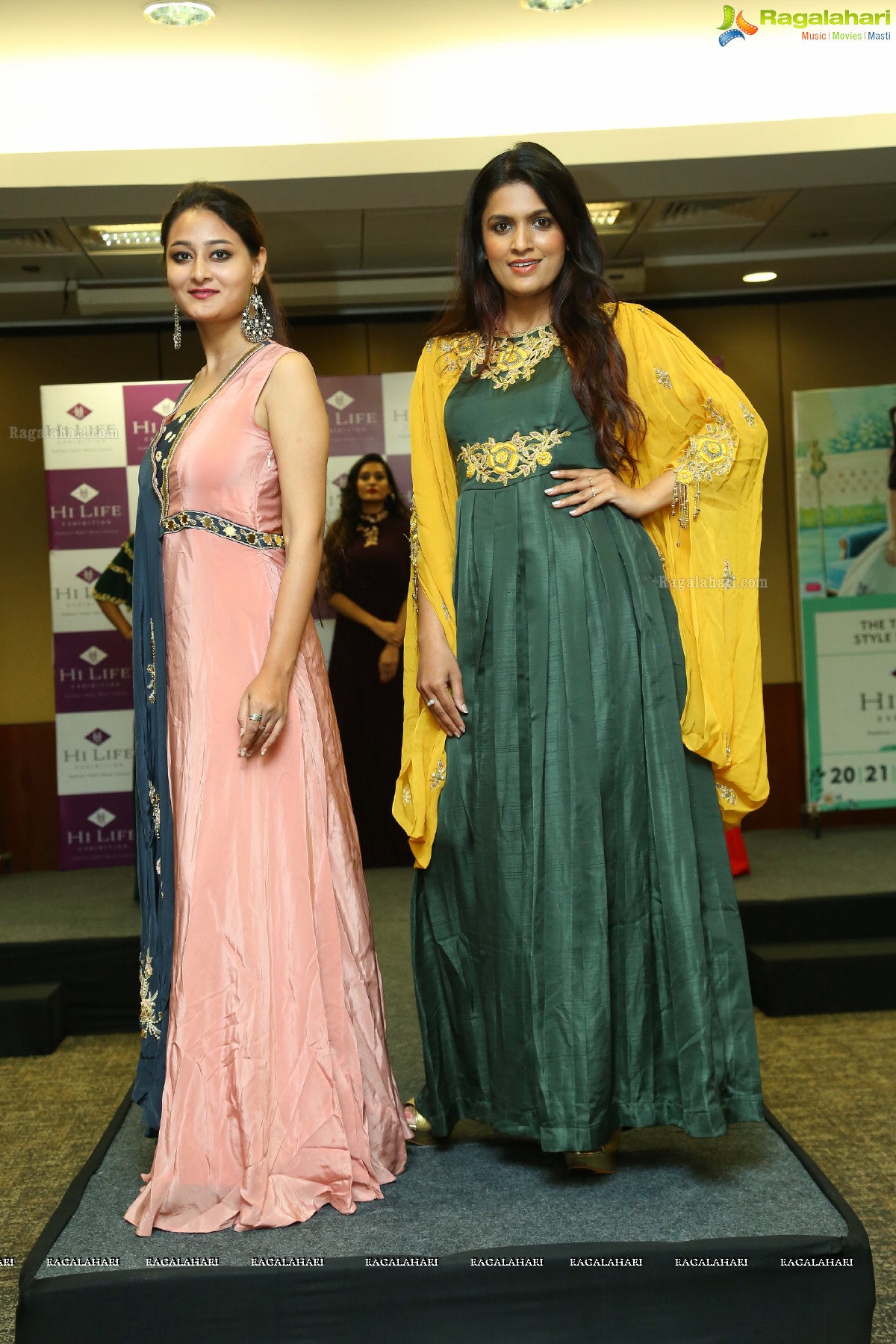 Grand Fashion Show at the Grand Logo Unveiling of Hi-Life Luxury Lifestyle Exhibition at HICC Novotel, Hyderabad