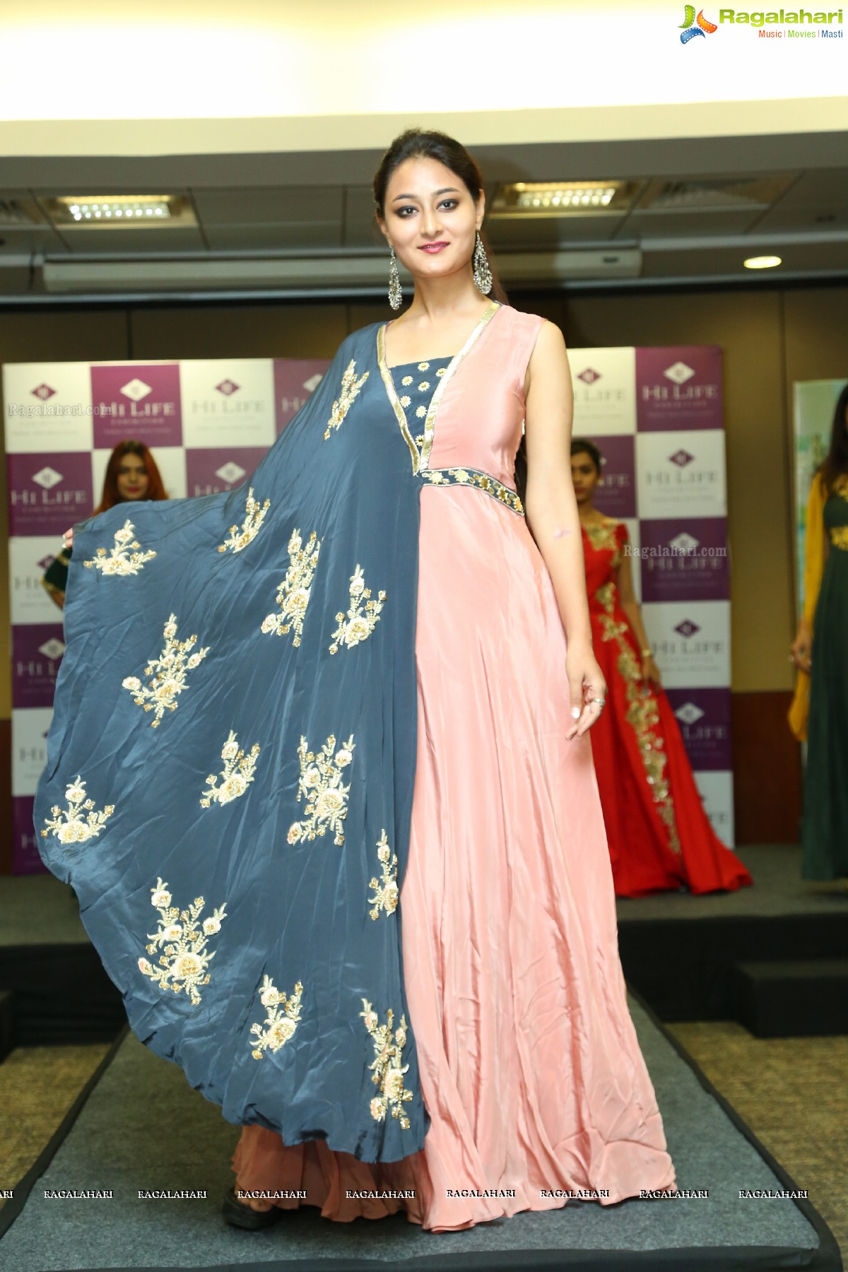 Grand Fashion Show at the Grand Logo Unveiling of Hi-Life Luxury Lifestyle Exhibition at HICC Novotel, Hyderabad