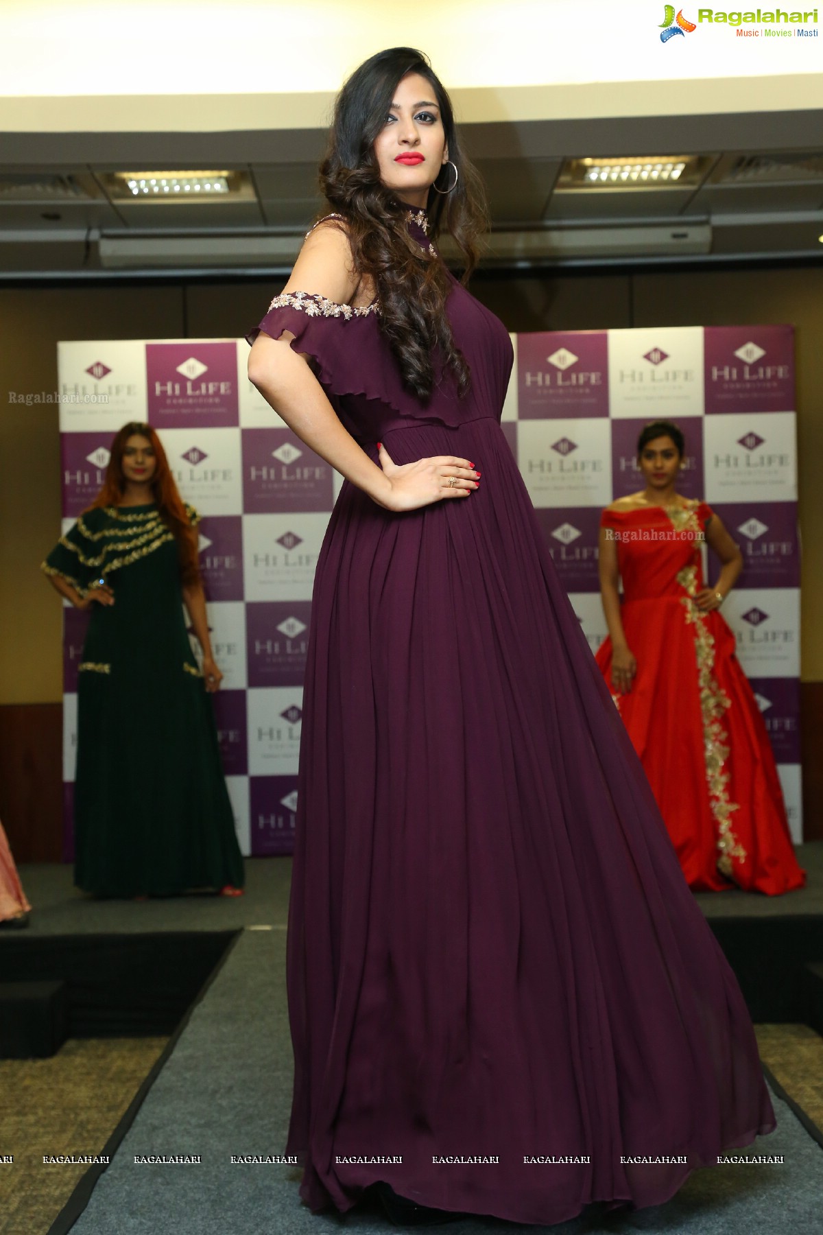 Grand Fashion Show at the Grand Logo Unveiling of Hi-Life Luxury Lifestyle Exhibition at HICC Novotel, Hyderabad