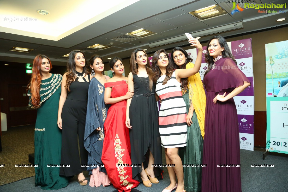 Grand Fashion Show at the Grand Logo Unveiling of Hi-Life Luxury Lifestyle Exhibition at HICC Novotel, Hyderabad